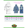 thumbnail image 2 of Super Mario Brothers Luigi Adult Plush Hooded Fleece Bathrobe Robe MF21594RB, 2 of 7
