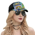 thumbnail image 5 of Picia Construction Machinery Pattern Trucker Hat,Baseball Cap,Sun Protection Cap,Stylish Headwear,Leisure Cap,Outdoor Sports Cap, 5 of 7