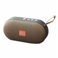 thumbnail image 3 of Altavoz HiFi Sound SD USB Media Player compatible con Bluetooth 4.2 Wireless Stereo Sound Radio AUX-in Soundbox, marrón Inevent EL000360-06B, 3 of 7