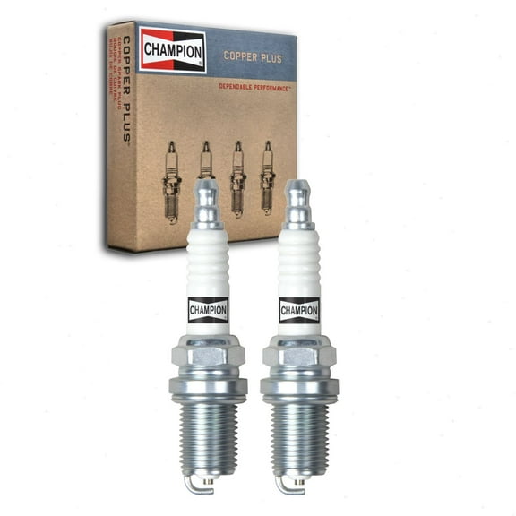 2 pc Champion 71 Copper Plus Spark Plugs for 1213202 1213202S 1413203 22401-50Y05 22401-55Y15 2382 41-602 41-610 41-617 41-627 41-628 491055 491055S 499608 56006240 692051 72347GS 759-336 77-303-1