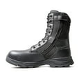 thumbnail image 5 of Ridge Men 8" Waterproof Leather Non-Slip Tactical Military Work Black Shoe Boot - Size 8.5W, 5 of 5
