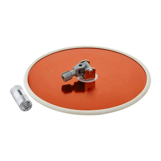 S SERENABLE Drywall Pole Sander Head Wall Sander for Ceilings Painting Projects Dry Wall Orange