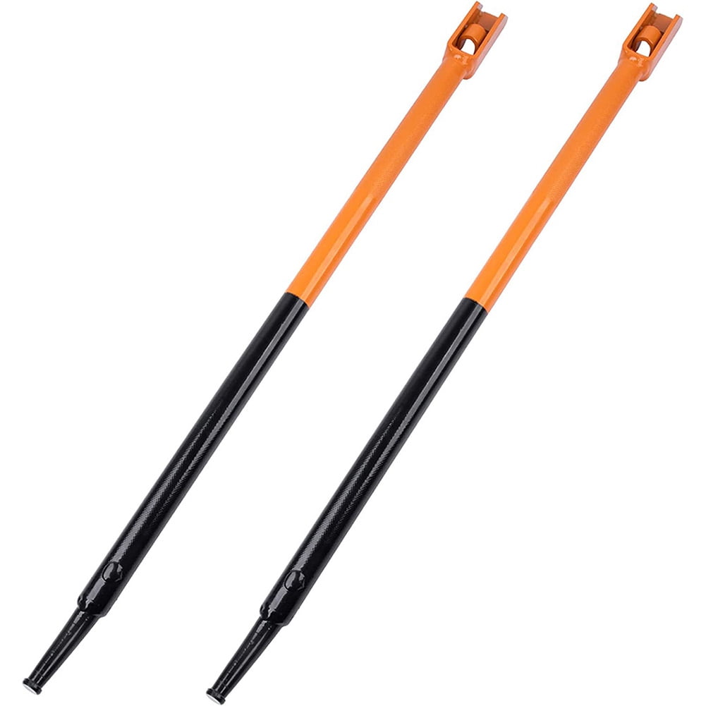 Winch bar, Pack of 2 combination winch bars with square head for