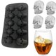 thumbnail image 2 of Halloween 10 3d Skull Ice Cube Mold Silicone Manufacturer DIY Whiskey Ice Hockey Mold Chocolate Pastry, 2 of 5