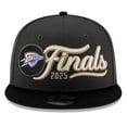 thumbnail image 2 of Men's New Era Charcoal/Black Oklahoma City Thunder 2025 Western Conference Champions Locker Room 9FIFTY Snapback Hat, 2 of 5