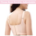 thumbnail image 5 of SMZ Fashion Deep Cup Bra Hides Back Fat Full Back Coverage Bra with Shapewear Incorporated Plus Size Push Up Sports Bra, 5 of 6