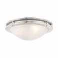 thumbnail image 2 of Livex Ariel Ceiling Mount in Brushed Nickel, 2 of 4