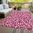 thumbnail image 6 of Addison Rugs Chantille Indoor/Outdoor Transitional Geometric Blush Washable Rectangle Rug, 9' x 12', 6 of 6