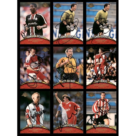 1987-2001 Soccer Autographed Cards (33 Count Lot) SKU #257881