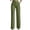 Army Green, variant on VBVC Women's High Waist Wide Leg Dress Pants,Button Fly Straight Leg Work Trousers For Women,Ladies Stretchy Office Palazzo Pants with Pockets,Army Green,S-3XL