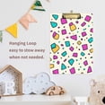 thumbnail image 4 of FORMRS Acrylic Clipboard with Low Profile Clip Standard A4 Letter Size, 12.5" x 9", Beige Retro Pattern, 4 of 8