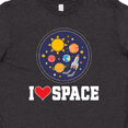 thumbnail image 4 of Inktastic I Love Space Rocket Ship Youth T-Shirt, 4 of 5