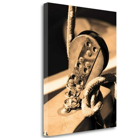 Bdi Marina Series - Tangletown Fine Art 'The Drasnin Nautical Series III' by Marina Drasnin Gilboa Photographic Print on Wrapped Canvas