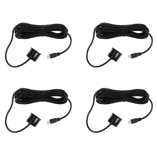 Sensores Zumbador 19Mm Kit De Sensor De Aparcamiento De Coche Sistema De Sonda De Alerta Inversa 4 Uds seitruly VI008737-01