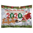 thumbnail image 2 of 2020 Outdoor Hanging Tapestry Background Cloth Home Christmas Wall Ornament, 2 of 7