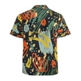 thumbnail image 3 of High Quality Hawaiian Shirts for Men Short Sleeve Aloha Beach Shirt Floral Summer Casual Button Down Shirts Blouses DKO3JX, 3 of 7