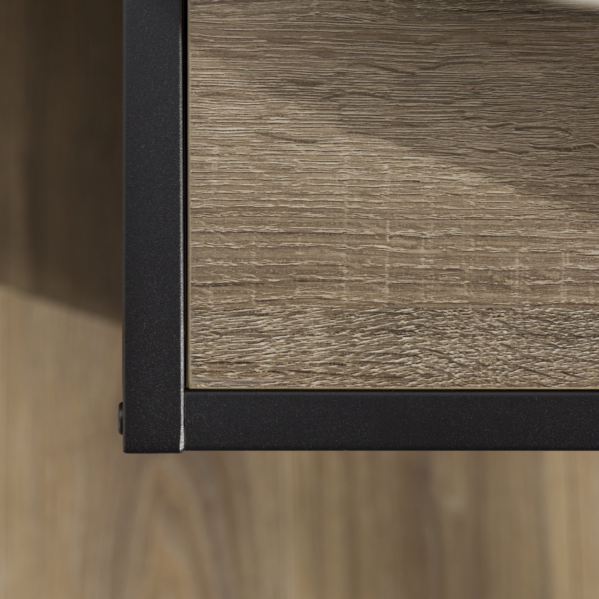 Frisco X-frame Driftwood Bookcase by River Street Designs