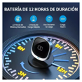 thumbnail image 2 of Adaptador Auxiliar Bluetooth Universal para Coches Receptor de Audio Inalámbrico de 3.5 mm p/ Música Eo Safe Imports Negro, 2 of 5