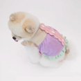 thumbnail image 5 of Vestido bonito de manga voladora para cachorros, ropa fina para mascotas, jersey cálido de otoño e invierno, camisa con parte inferior de peluche, ropa para perros a la moda, 5 of 5