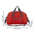 thumbnail image 3 of Large Foldable Travel Duffle Bag for Women Men, Waterproof Portable Weekender Gym Tote with Pocket for Sports Swimming Yoga, Carry On Overnight Storage Bag for Travel Packing, 3 of 7