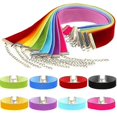thumbnail image 2 of Wide Soft Velvet Choker Lady Party Nightclub Necklace Gothic Jewelry HHM--Red-Product code 45398 Red, 2 of 4