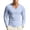 Blue, variant on Long Sleeve Undershirt Men Lightweight V Neck Loose Casual Plain Shirt Base Layer Tees