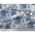 thumbnail image 3 of Soimoi Blue Cotton Duck Fabric Wild Animal Skin Print Fabric by The Yard 42 Inch Wide, 3 of 3