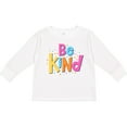 thumbnail image 3 of Inktastic Be Kind Inspirational Quote in Color Boys or Girls Long Sleeve Toddler T-Shirt, 3 of 5