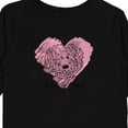 thumbnail image 4 of Inktastic Doodle Mom Girls Long Sleeve Toddler T-Shirt, 4 of 5