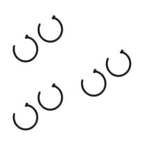6Pcs Nose Rings Hoop Stainless Steel Nose Piercing Jewelry for Women Men