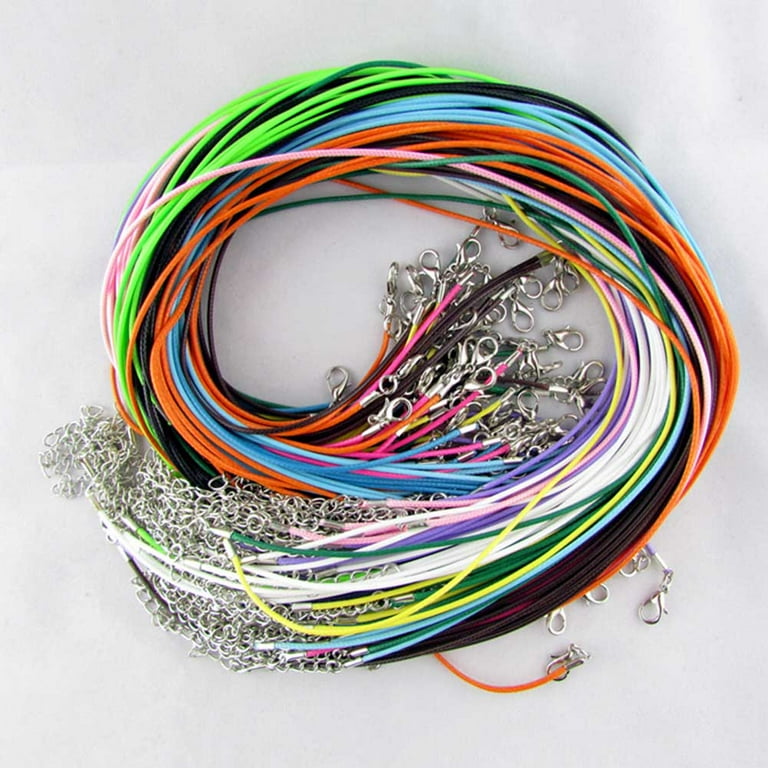Wax rope hotsell necklace