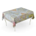 thumbnail image 1 of LADDKE World Riga 17 September Old Colorful Map Vintage Antique Abstract Color Pattern Tablecloth Table Desk Cover Home Party Decor 60x104 inch, 1 of 1