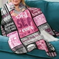 thumbnail image 5 of Pastor's Wife Appreciation Gifts, Pastor's Wife Blanket, Pastor Appreciation Day Gifts, Christmas Birthday Valentines Present for Pastor's Wife Flannel Throw Blanket 60"X 50", 5 of 5