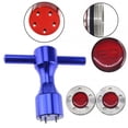 thumbnail image 4 of Wosthever Peso de los agujeros del perno del palo de golf de la llave del tornillo del putter del golf 5 Golf Azul Wosthever OD020956-03, 4 of 6