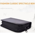 thumbnail image 4 of Miangastore 1pc Portable Blood Glucose Meter Oximeter Storage Bag PU Medical Device Storage Box (Black), 4 of 8