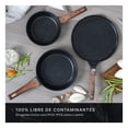 thumbnail image 2 of Set de 3 Piezas de Sartén Antiadherente de Mármol Cookify (Negro, 20 cm, 24 cm y Crepera 28 cm), 2 of 8