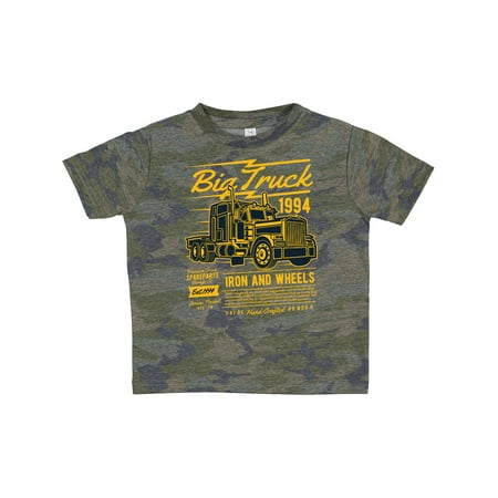 

Inktastic Big Truck Iron and Wheels Gift Toddler Boy or Toddler Girl T-Shirt