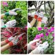 thumbnail image 5 of Guantes de trabajo de guantes de jardinería para mujeres dobles, guantes de jardín impresos con puntos de PVC Adepaton Herramientas de Jardinería, 5 of 5