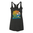 thumbnail image 2 of Wild Bobby,Del Boca Vista Seinfeld Retirement Community, Streetwear, Women Tri-Blend Racerback Tank Top, Vintage Black, Medium, 2 of 4