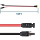 thumbnail image 2 of XT60 Connector, XT60 Extension Cable 10FT, XT60 Charging Cable, Solar to XT60 Cable 12AWG Solar Panel Connector, 2 of 5
