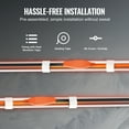 thumbnail image 5 of KFFKFF Pipe Heating Cable, 3FT 7W/FT Insulation Tape for Tubes with Integrated Temperature Control, Water Tube Warming Wire Safeguards PVC Hose, Metallic and Synthetic Tubes from Ice Formation, 5 of 9