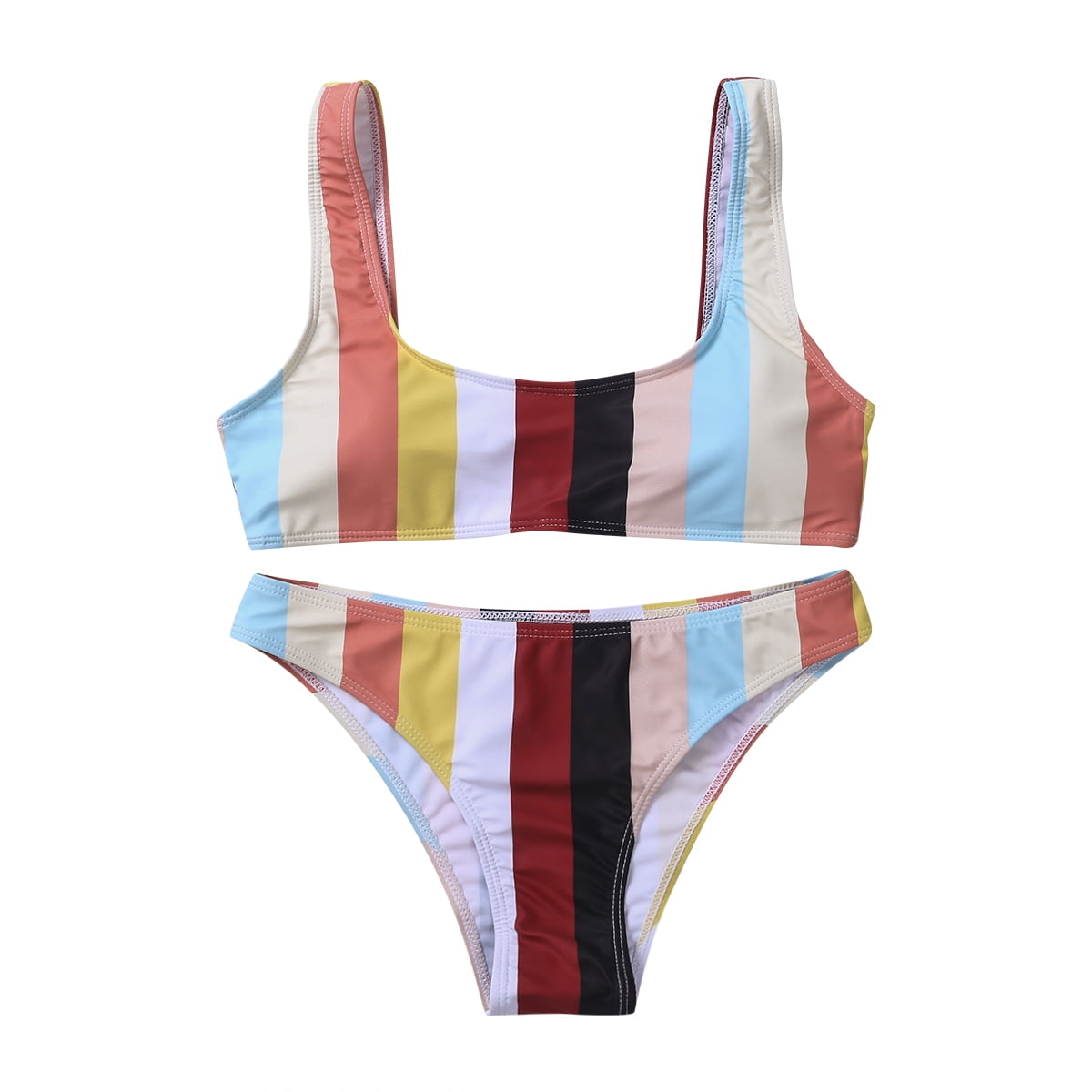 Effizienz Gurgeln Funktion rainbow bikini high waisted verpflichten