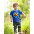 thumbnail image 2 of Comic Style Pizza T-Shirt Infant -Image by Shutterstock,  24 Months, 2 of 4