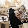 thumbnail image 5 of Manfei Jungle Wildlife 7-Piece Twin Bedding,Mountain Pine Bedding Comforter Set,Brown,Black Reversible, 5 of 7