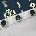 thumbnail image 4 of Manfei Bohemian Aztec Black Out Curtains for Adult, Hippie Sheep Skull Curtains Pack of 2 (42x63 Each), Mandala Boho Style Bedroom Curtains, Black Out Curtains Home Decor, 4 of 6