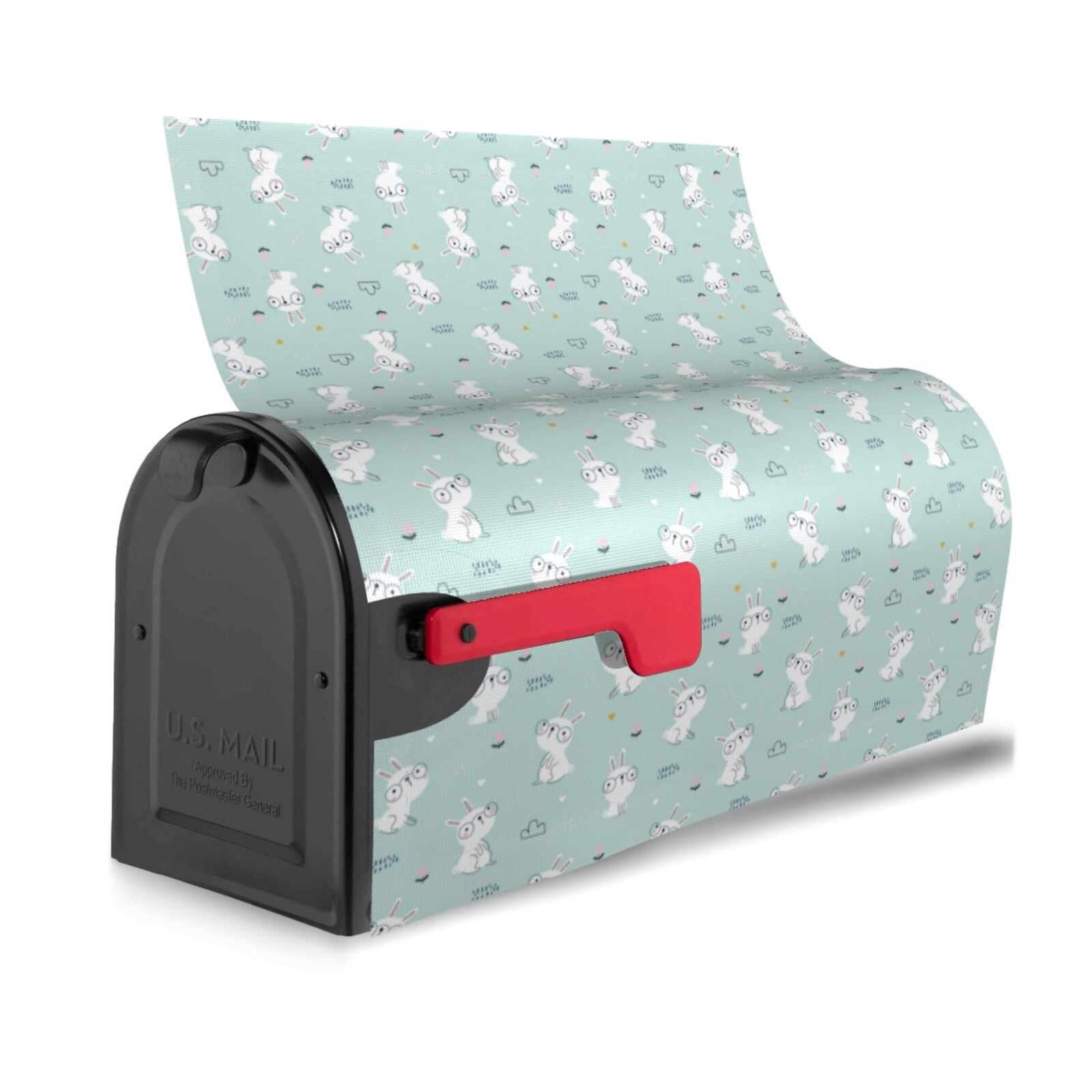 Kdxio Magnetic Mailbox Cover 25.5x21 in Mailbox Cover Outdoor Decoration Holiday Mailbox Covers for Home Garden Yard-25.5x21 in