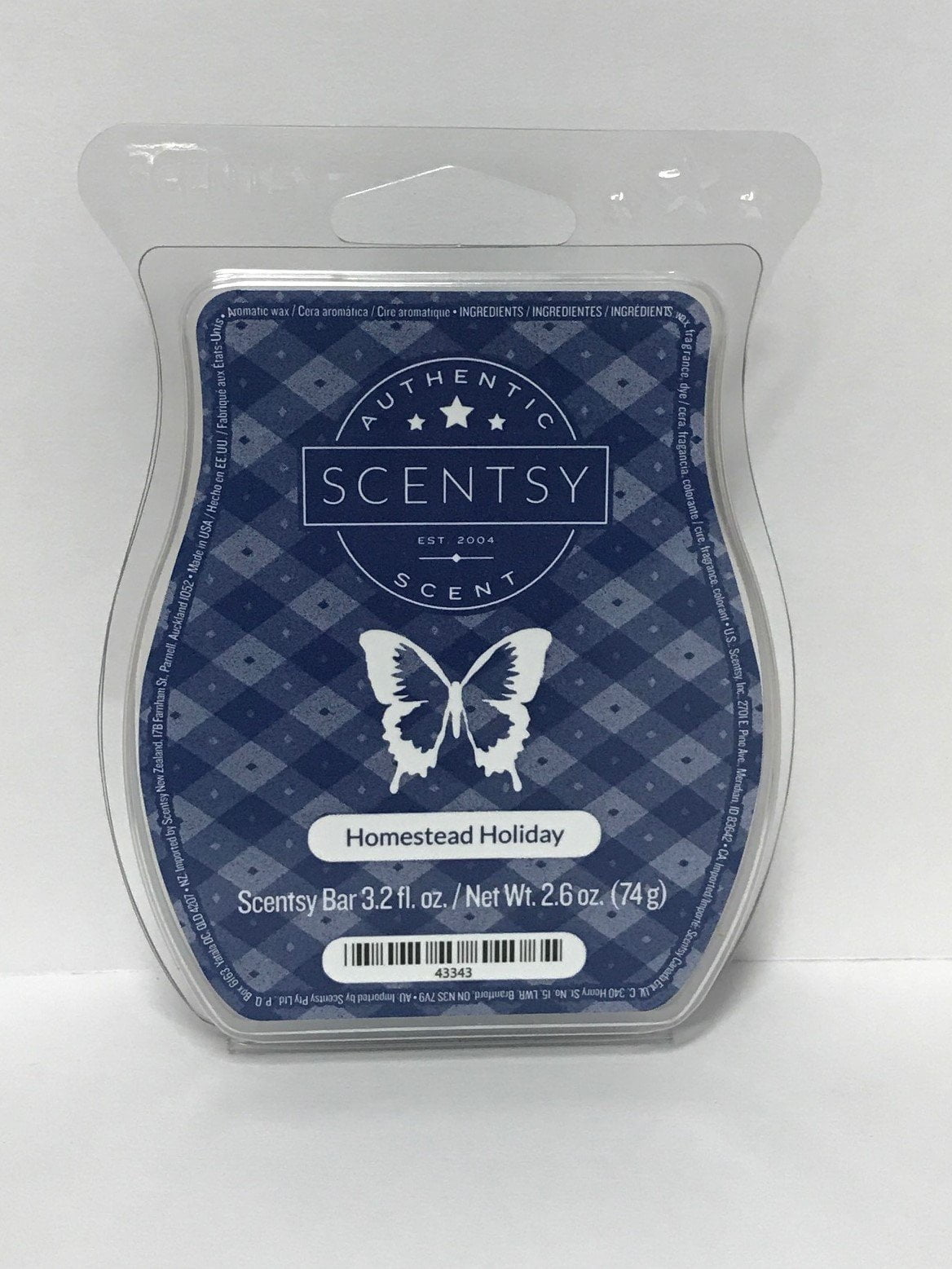 Scentsy Homestead Holiday Wickless Candle Tart Warmer Wax, 3.2 fl oz