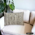 thumbnail image 5 of The HomeCentric Luxury Lumbar Pillow Cover Gray , Pack Of 2, 12"x14" (30x35 cm) Jacquard Pintuck, Textured, Grunge Pillow Covers For Sofa, Couch, Bed, And outdoor, Abstract Modern - Gritty Glimmer, 5 of 5