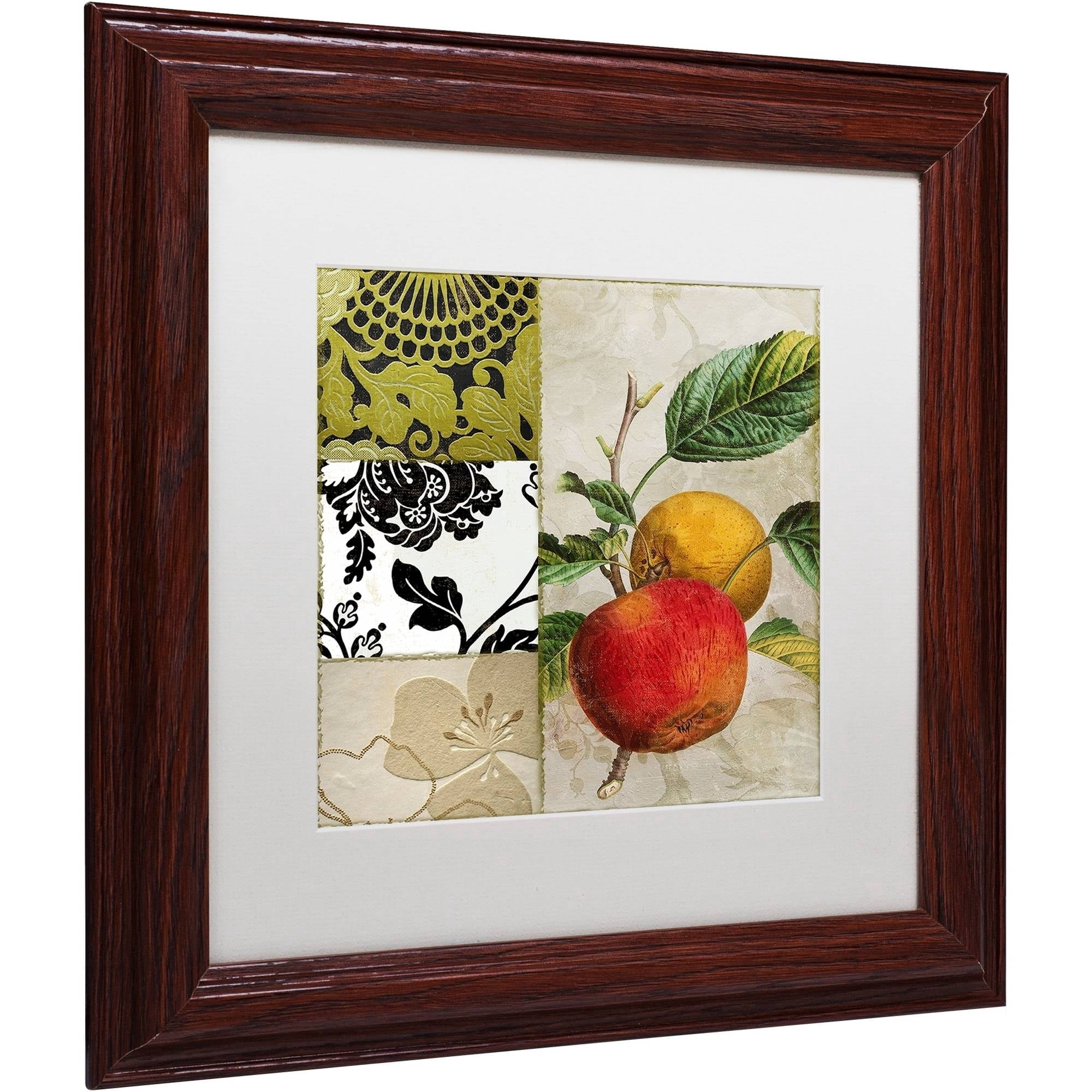 Trademark Fine Art "SoHo II" Canvas Art by Color Bakery White Matte, Wood Frame