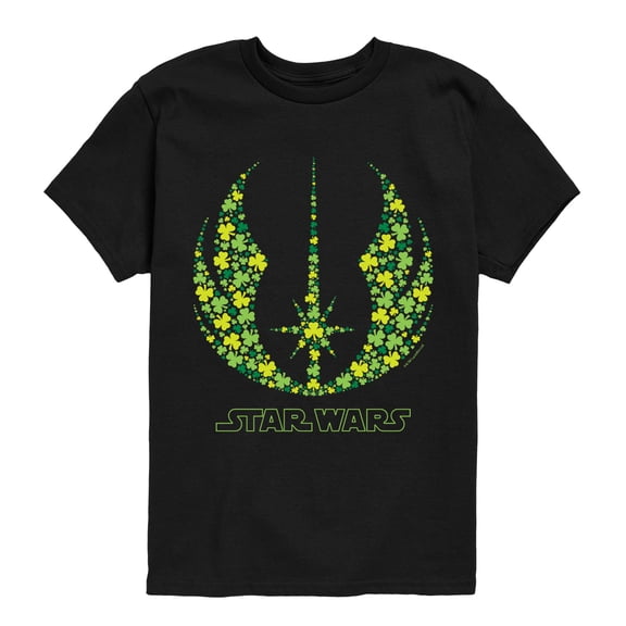 Star Wars - Shamrock Jedi Crest Short Sleeve Graphic T-Shirt